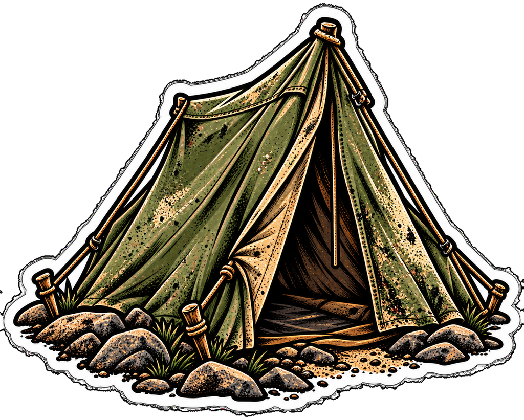 Tent Sticker